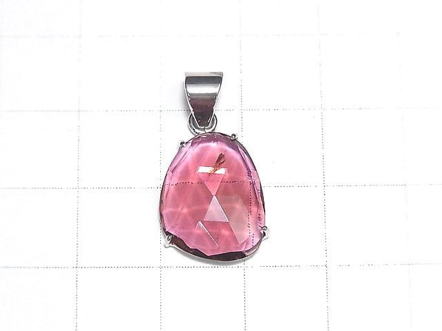 [Video] [One of a kind] Pink Tourmaline AAA- Pendant Silver925 NO.15