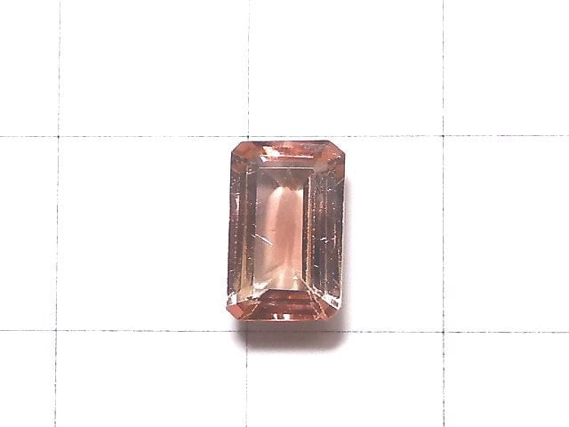 [Video] [One of a kind] Nigeria High Quality Bi-color Tourmaline AAA Faceted 1pc NO.9