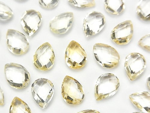 Citrine, Pear Shape, Undrilled (No Hole) Gemstone Beads