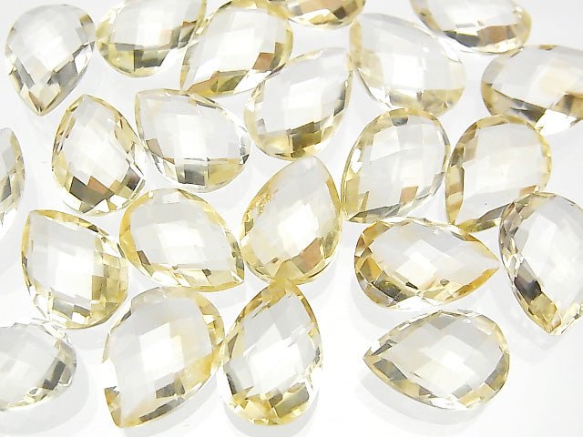 High Quality Light Color Citrine AAA Undrilled Pear shape Cushion Cut 13x9mm 5pcs $7.79!