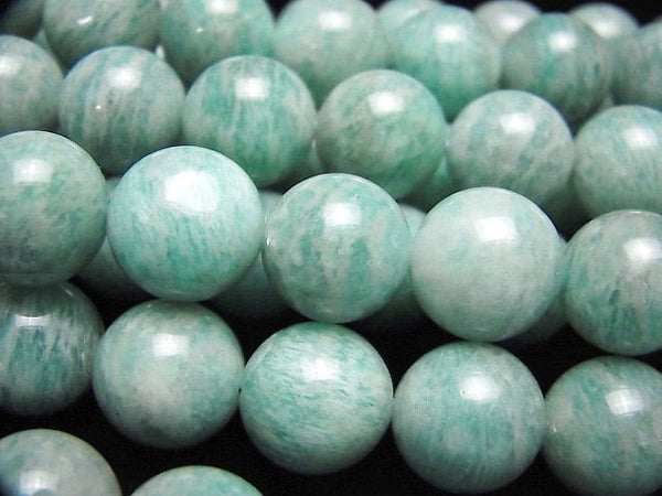 Amazonite, Round Gemstone Beads