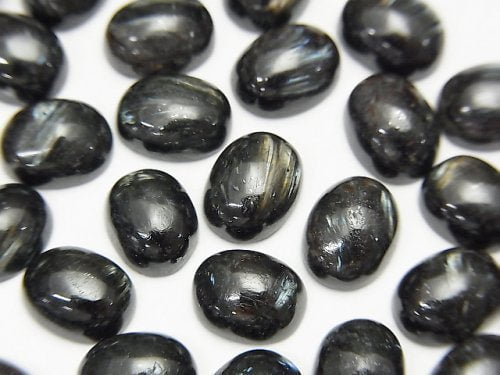 Cabochon, Nuummite / Astrophyllite Gemstone Beads