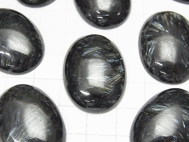 Nuummite  Oval  Cabochon 30x22mm 1pc $6.79!