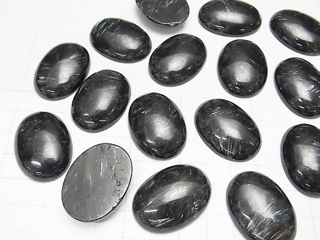 Nuummite  Oval  Cabochon 30x22mm 1pc $6.79!