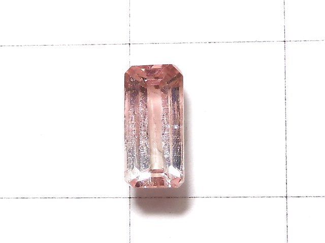 [Video] [One of a kind] Nigeria High Quality Bi-color Tourmaline AAA Faceted 1pc NO.216