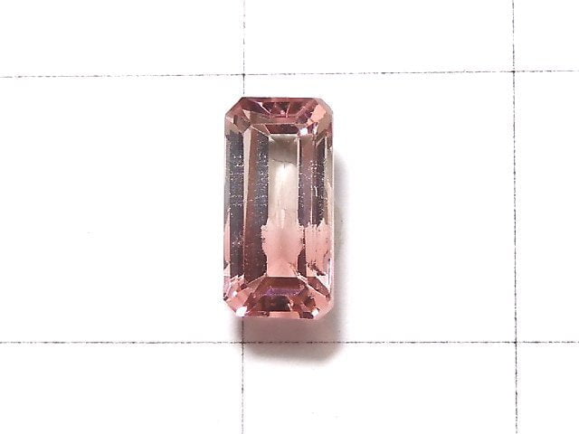 [Video] [One of a kind] Nigeria High Quality Bi-color Tourmaline AAA Faceted 1pc NO.221