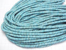 Magnesite Turquoise  Rondelle 6x6x3mm 1strand beads (aprx.15inch/38cm)