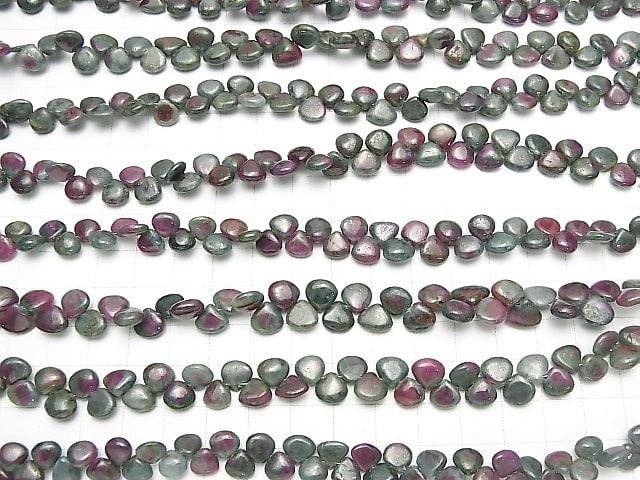 Ruby in Zoisite Chestnut (Smooth) half or 1strand beads (aprx.7inch/18cm)