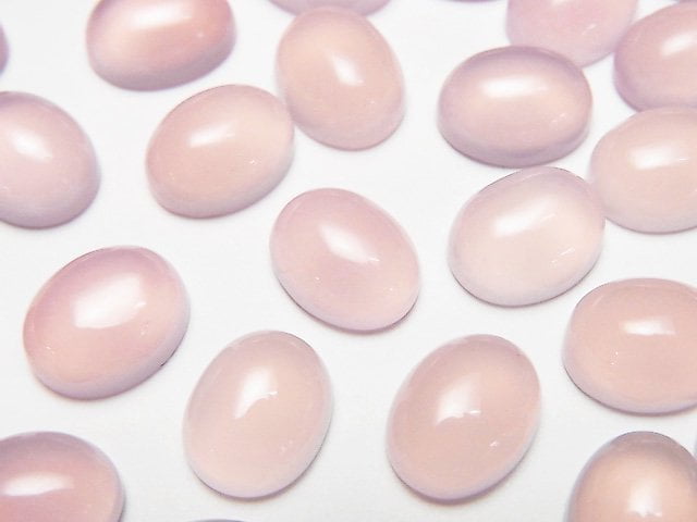 Cabochon, Chalcedony Gemstone Beads