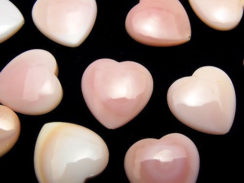 Heart, Mother of Pearl (Shell Beads) Pearl & Shell Beads