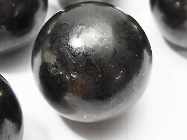 [Video] Shungite AAA Sphere, Round 40mm 1pc