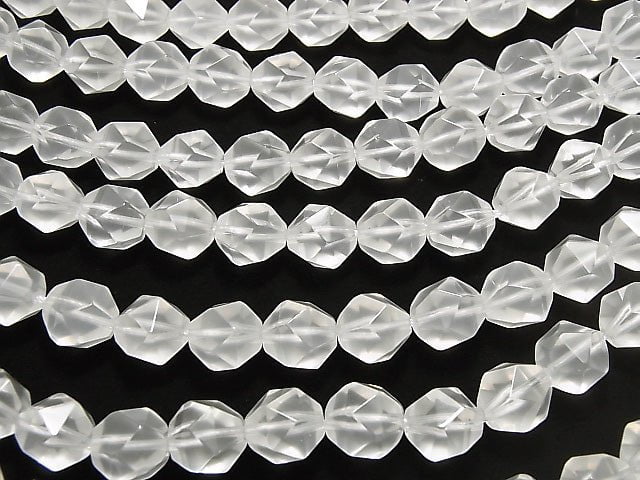 [Video] Milky Quartz AAA 20Faceted Round 12mm half or 1strand beads (aprx.14inch/35cm)