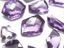 [Video]High Quality Amethyst AAA Loose stone Fancy Shape Faceted 3pcs