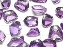 [Video]High Quality Amethyst AAA Loose stone Fancy Shape Faceted 3pcs