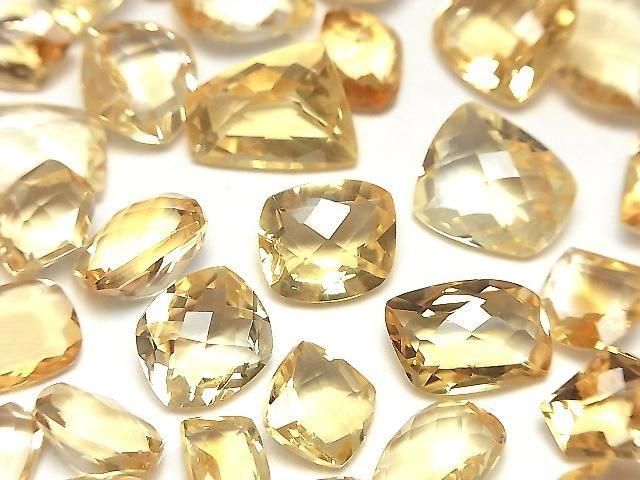 [Video] High Quality Citrine AAA Loose Stone Fancy Shape Faceted 5pcs