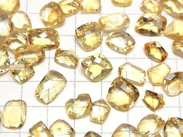 [Video] High Quality Citrine AAA Loose Stone Fancy Shape Faceted 5pcs