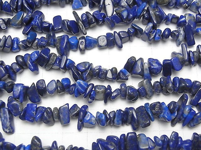 Lapislazuli AA++ Chips (Small Nugget ) 1strand beads (aprx.31inch/78cm)