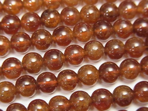 Garnet, Round Gemstone Beads