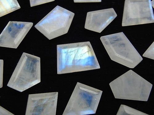 Other Shape, Rainbow Moonstone, Undrilled (No Hole) Gemstone Beads