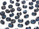 [Video] High Quality London Blue Topaz AAA Loose Stone, Oval Faceted, 10x8mm, 1pc