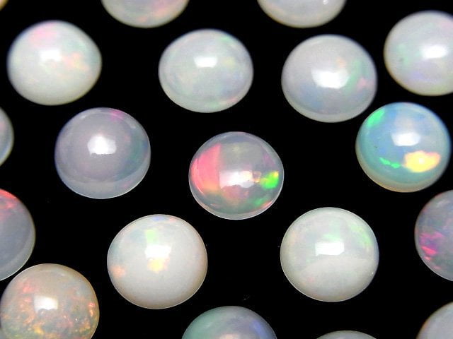 Cabochon, Opal Gemstone Beads