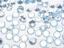 [Video]High Quality Sky Blue Topaz AAA Loose stone Round Faceted 6x6mm 5pcs