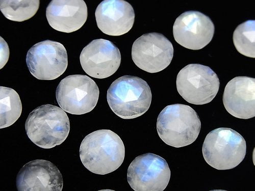 Rainbow Moonstone, Rose Gemstone Beads