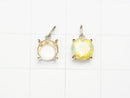 [Video][Japan][K10 Yellow Gold] Pendant Frame (Prong Setting) Round Faceted 6mm 1pc