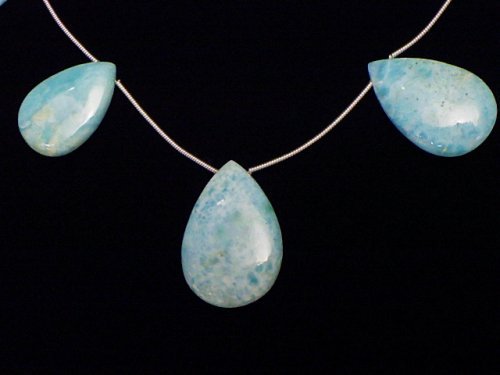 Larimar, One of a kind, Pear Shape One of a kind