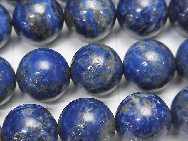 Lapislazuli AA Round 14mm half or 1strand beads (aprx.15inch/38cm)