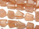 Moonstone, Nugget Gemstone Beads