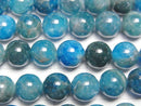 [Video]Blue Apatite AA++ Round 8mm 1strand beads (aprx.15inch/36cm)