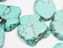 Magnesite Turquoise, Nugget Gemstone Beads