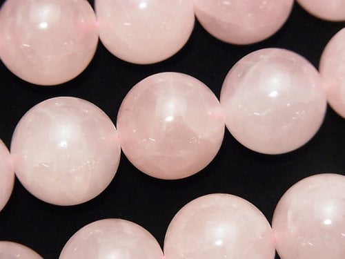 Rose Quartz, Round Gemstone Beads