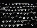 [Video] High Quality White Topaz AAA Diamond Princess Cut 8x8mm 1strand (8pcs)