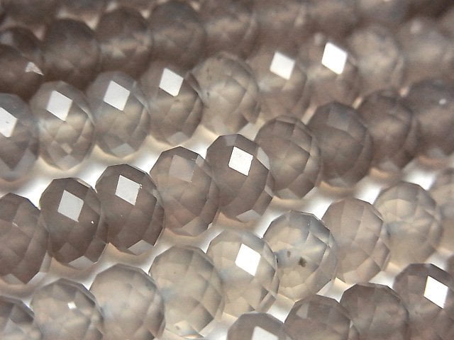 Onyx, Roundel Gemstone Beads