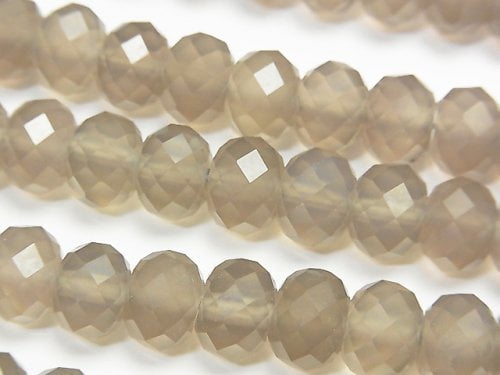 Onyx, Roundel Gemstone Beads