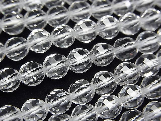[Video] High Quality! Crystal AAA Twist 72-Faceted Round 6mm 1/4 or 1-strand beads (approx. 15 inches/37 cm)