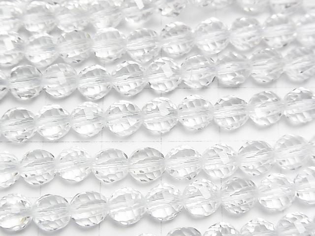 [Video] High Quality! Crystal AAA Twist 72-Faceted Round 6mm 1/4 or 1-strand beads (approx. 15 inches/37 cm)