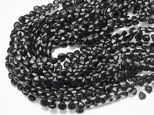 Onyx  Chestnut (Smooth) 8x8mm half or 1strand beads (aprx.15inch/37cm)