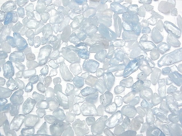 Aquamarine AA++ Undrilled Chips 100g