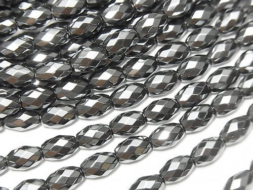 Hematite, Rice Gemstone Beads