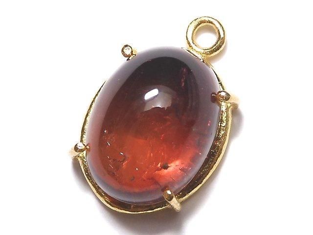 [Video] [One of a kind] High Quality Pink Tourmaline AAA Bezel Setting 18KGP 1pc NO.39