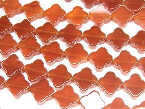 [Video] Agate Rouge Fleur AAA 8x8x3mm, perles pour une demi ou une rangée (environ 37cm)