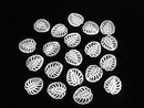 [Video] High Quality White Shell Watermark Leaf 20x18mm 2pcs