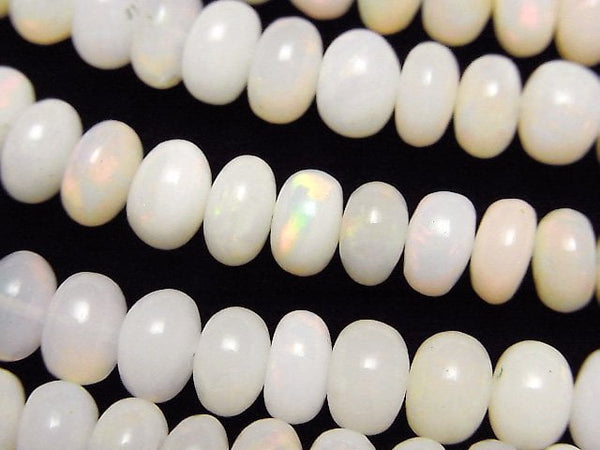 Opal, Roundel Gemstone Beads