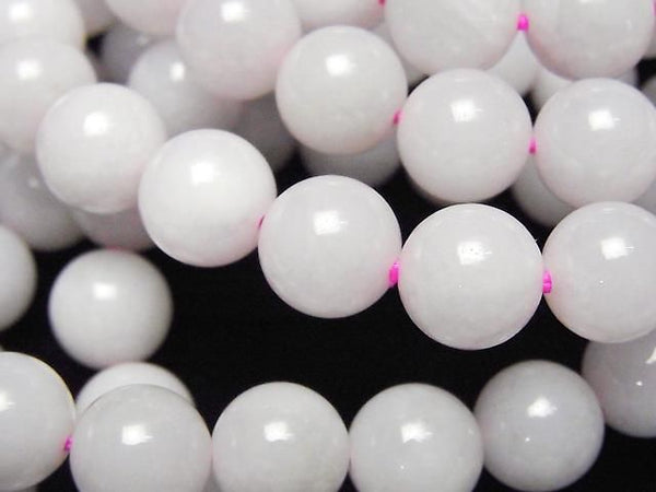 [Video] Lavender Jadeite AAA-Round 9mm-10mm Bracelet