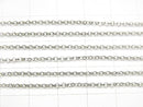 Silver925 Rolo Chain Approx. 1.6mm Rhodium Plated 10cm