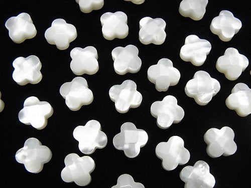 Flower, Mother of Pearl (Shell Beads) Pearl & Shell Beads