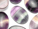 [Video]Fluorite AAA Oval Cabochon 30x22mm 2pcs